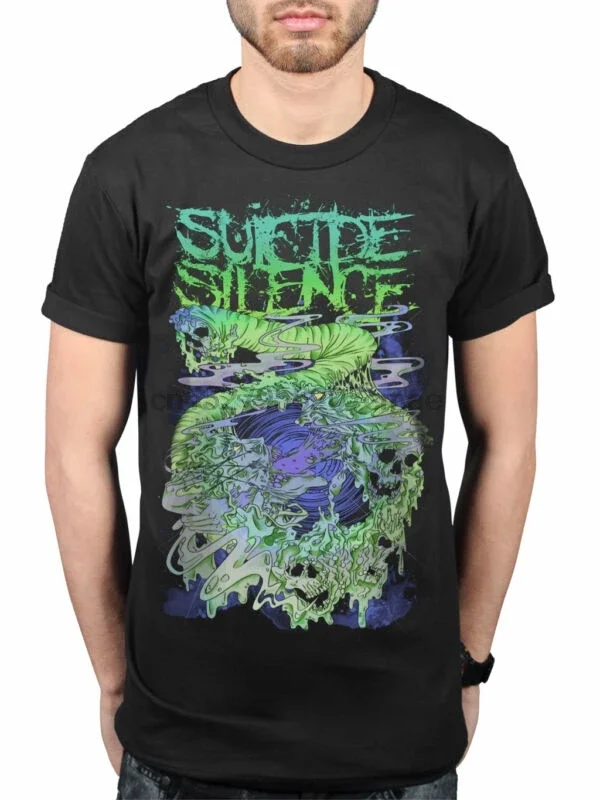 

Suicide Silence Vortex T-Shirt Music Rock Band Deathcore