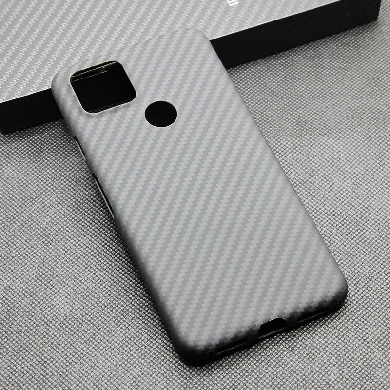 

ZXKE Carbon fiber case for Google Pixel 5 case Pixel 5A Thin and light attributes Aramid fiber material phone case