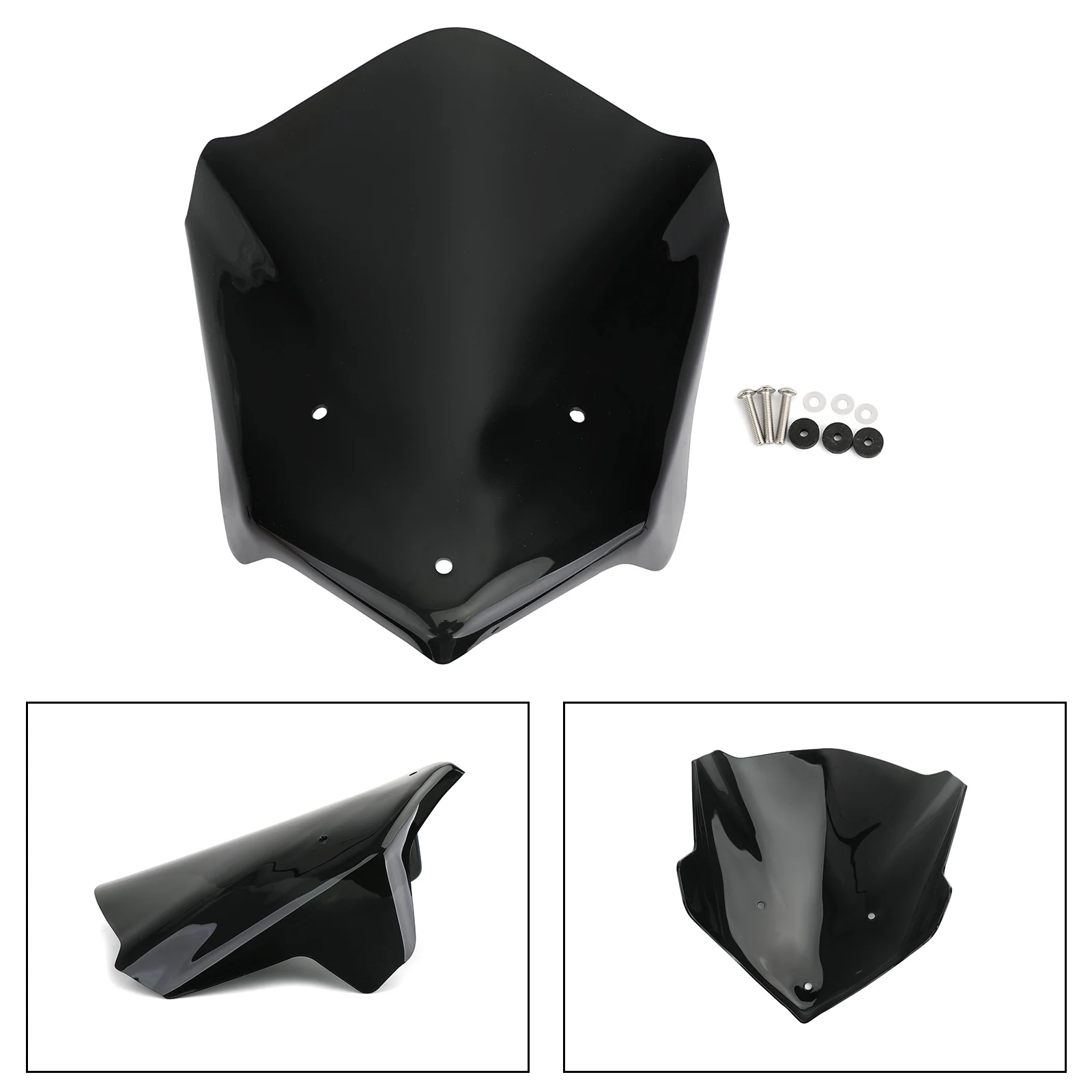 

ABS Motorcycle Windshield WindScreen for BMW F800R 2015 2016 2017 2018 2019 2020 Black F 800 R 800R