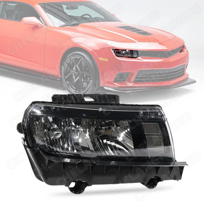 

Right Passenger Side Front Headlight For Chevrolet Camaro 2014-2015 Headlamp DRL Car Accessory GM2503391 23187850