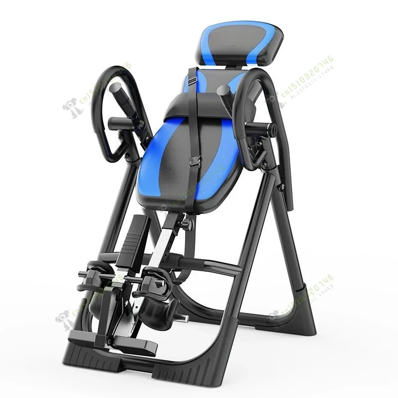 Inversion Table Heavy Duty Inversion Table Decompression Back Stretcher Machine Strength Training Equipment with Headrest