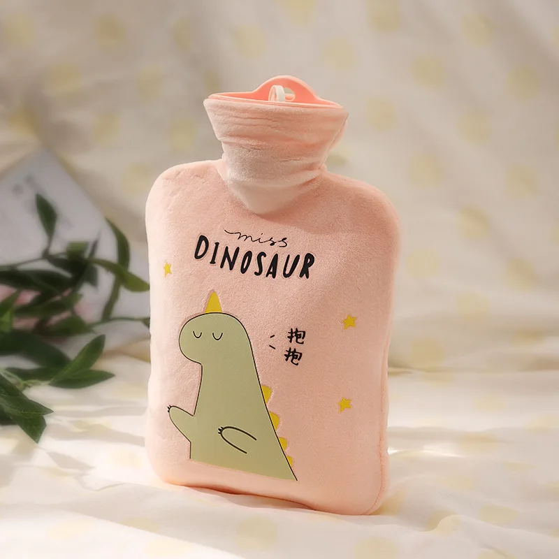 500ML Winter Thickened Water Hot Water Bag Cartoon Creative Student Warm Hand Treasure Cute Warm Belly Explosion-proof