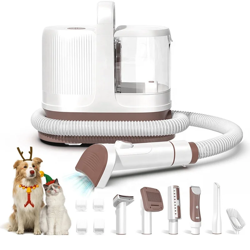 

# Hot Dog Vacuum For Shedding Grooming 6-In-1 Dog Grooming Kit Grooming Vacuum For Pets