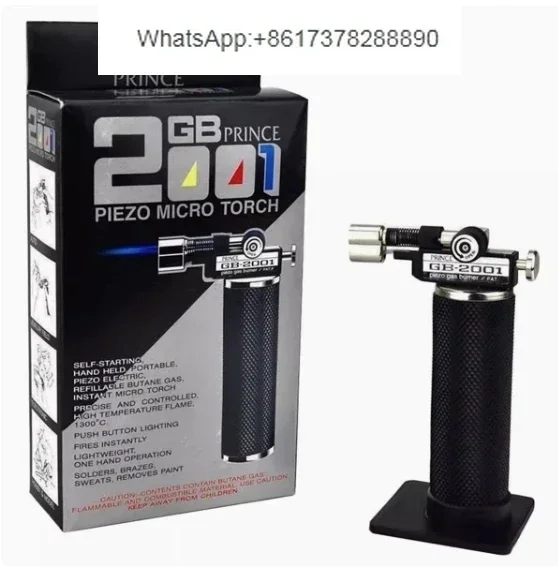 Prince GB-2001 Handheld Inflatable Welding Gun for Welding Annealed Material Cigar Fire Gun