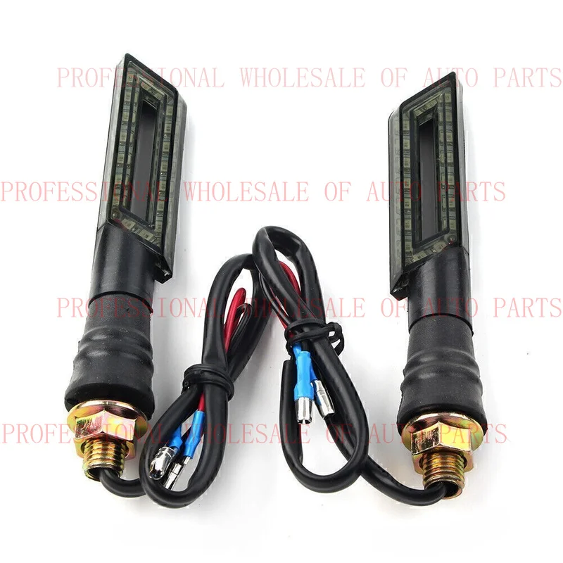 V+ V+ 2 x Universal Motorcycle 12V  Turn Signal Indicators Tail Amber Light