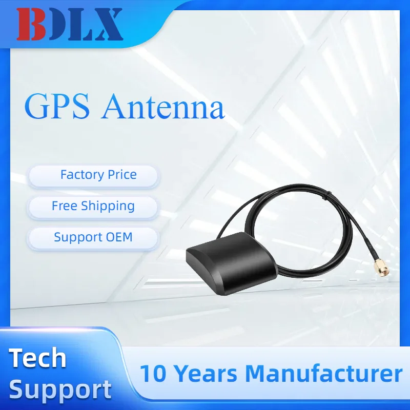Car GPS Signal Antenna Signal Enhance Device SMA Conector Auto GPS Accessories Suit For Car Navigation Radio DVD GPS Receiver