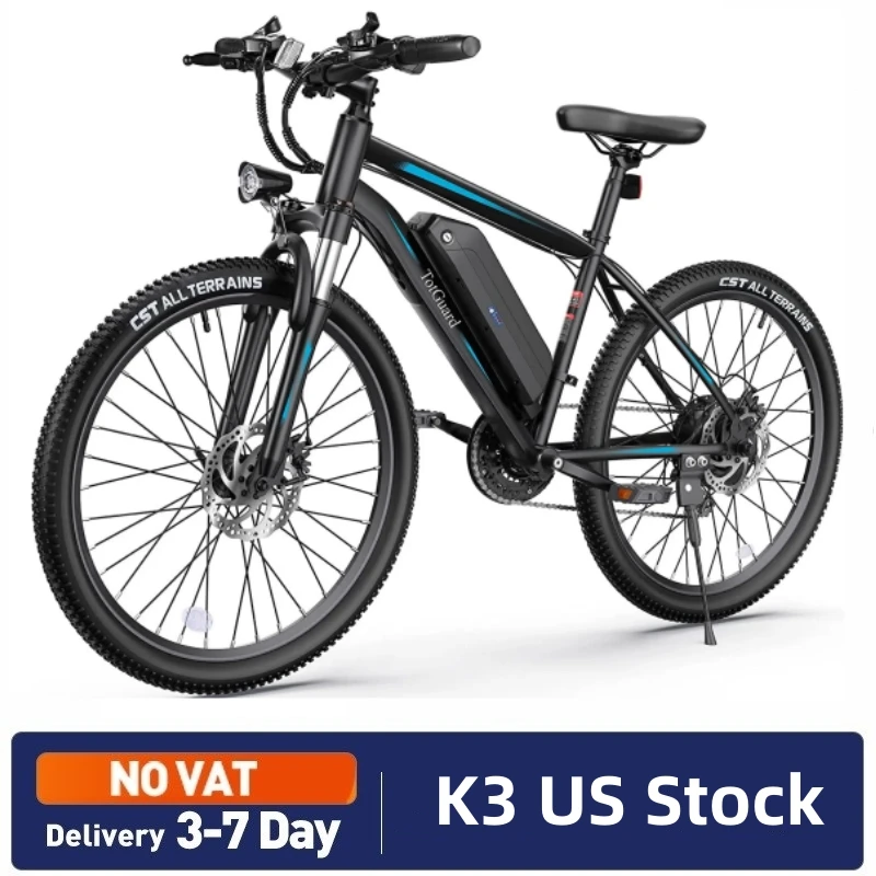 

K3 350W Electric Bike 36V 10.4Ah Lithium Battery Mountain EBike 32km/h Aluminium Alloy 26 inch Electric Bicycle for Adults