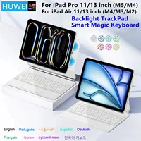 Teclado Mágico con Retroiluminación para iPad Pro 11 13 M5 2025, Funda para iPad Air 11 13 Pulgadas 2026 M4 M3 M2, Funda Inteligente para Pro 13 11 M4
