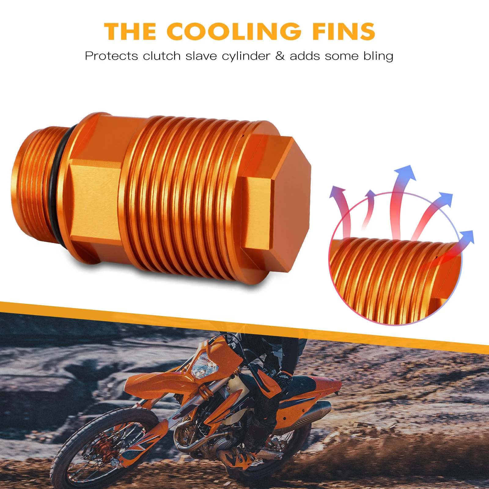 NICECNC For KTM EXC 300 SX 125 XC 250 EXCF 350 SXF 450 XCF 2004-2016 Rear Brake Reservoir Extender Brake Fluid Cylinder Cover