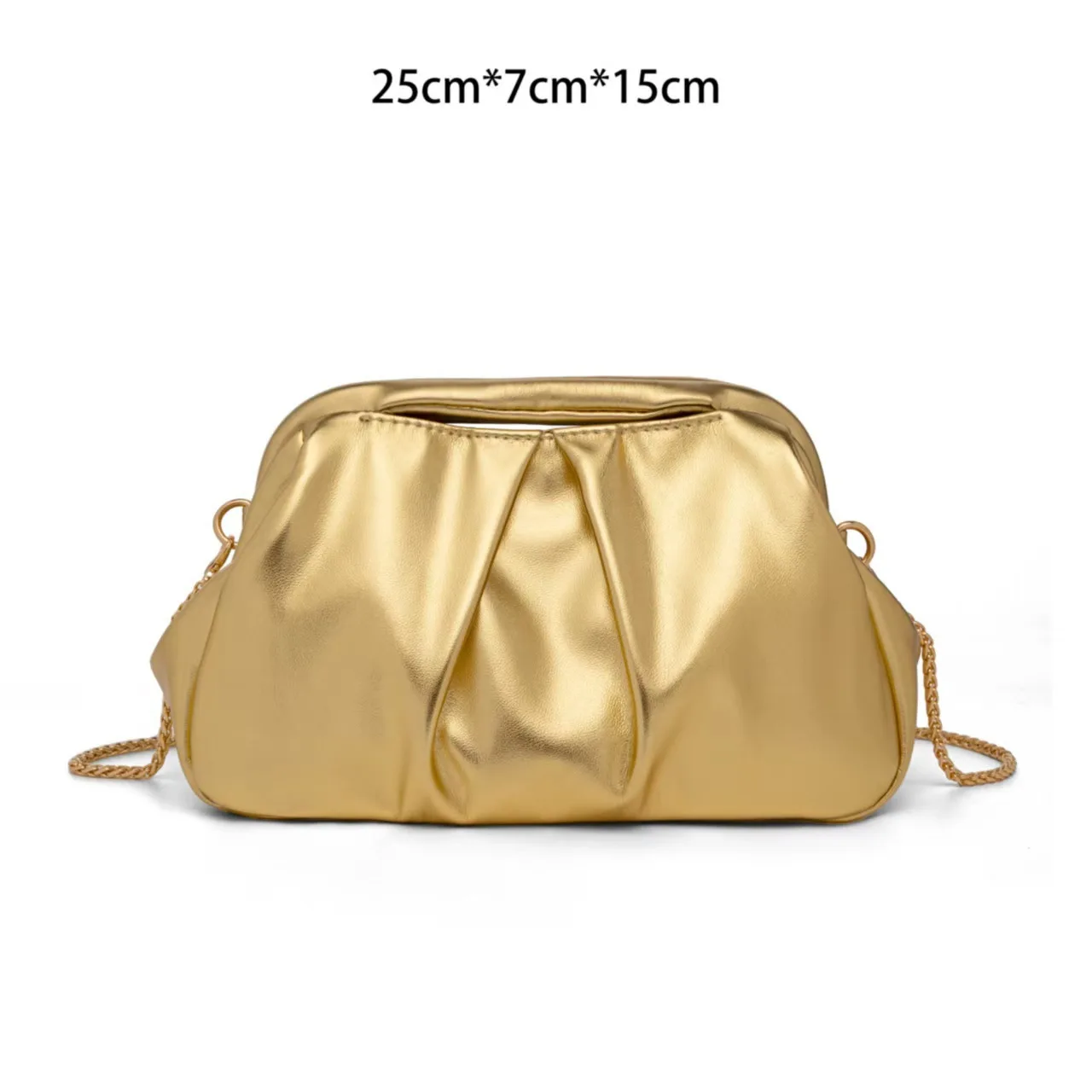 Women's Cloud  Small square bag Chain Crossbody portable fashion niche premium underarm