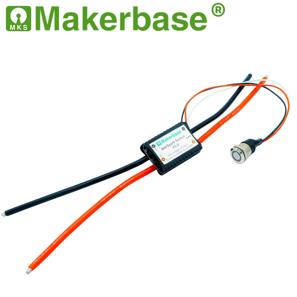 Interruptor elétrico do skate Anti faísca, pro EBike, scooter, robôs, ESC, Makerbase, 280A