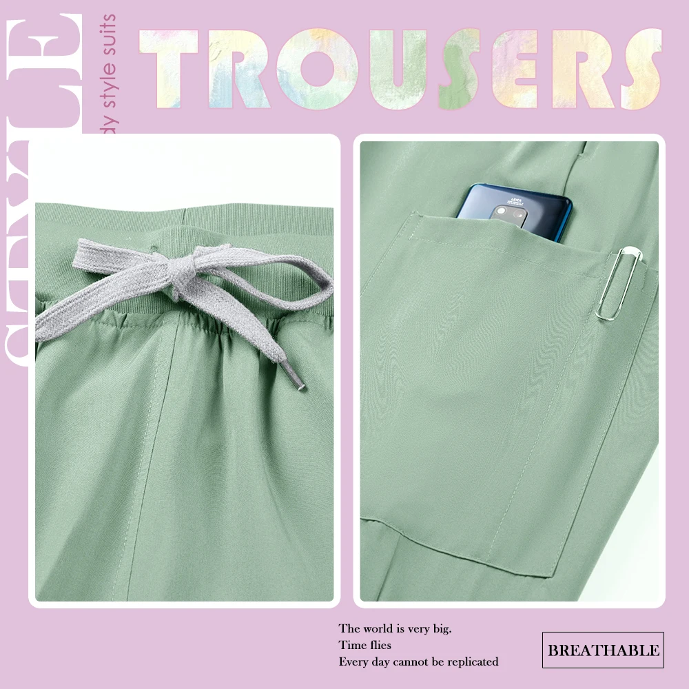 Wholesale Price Medical Suit for Women Surgical Gown Lab Coat with Pockets Dental Scrub Veterinary Uniform Soft Nursing Articles