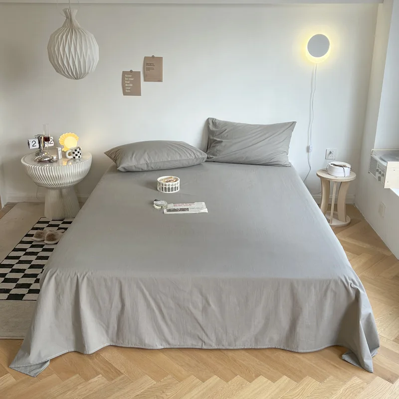 Traditional Shanghai Style Old Fashioned Bed Sheet Single Piece Printed Rough Cloth Autumn Home Use Polyester Fiber Quilt Cover
