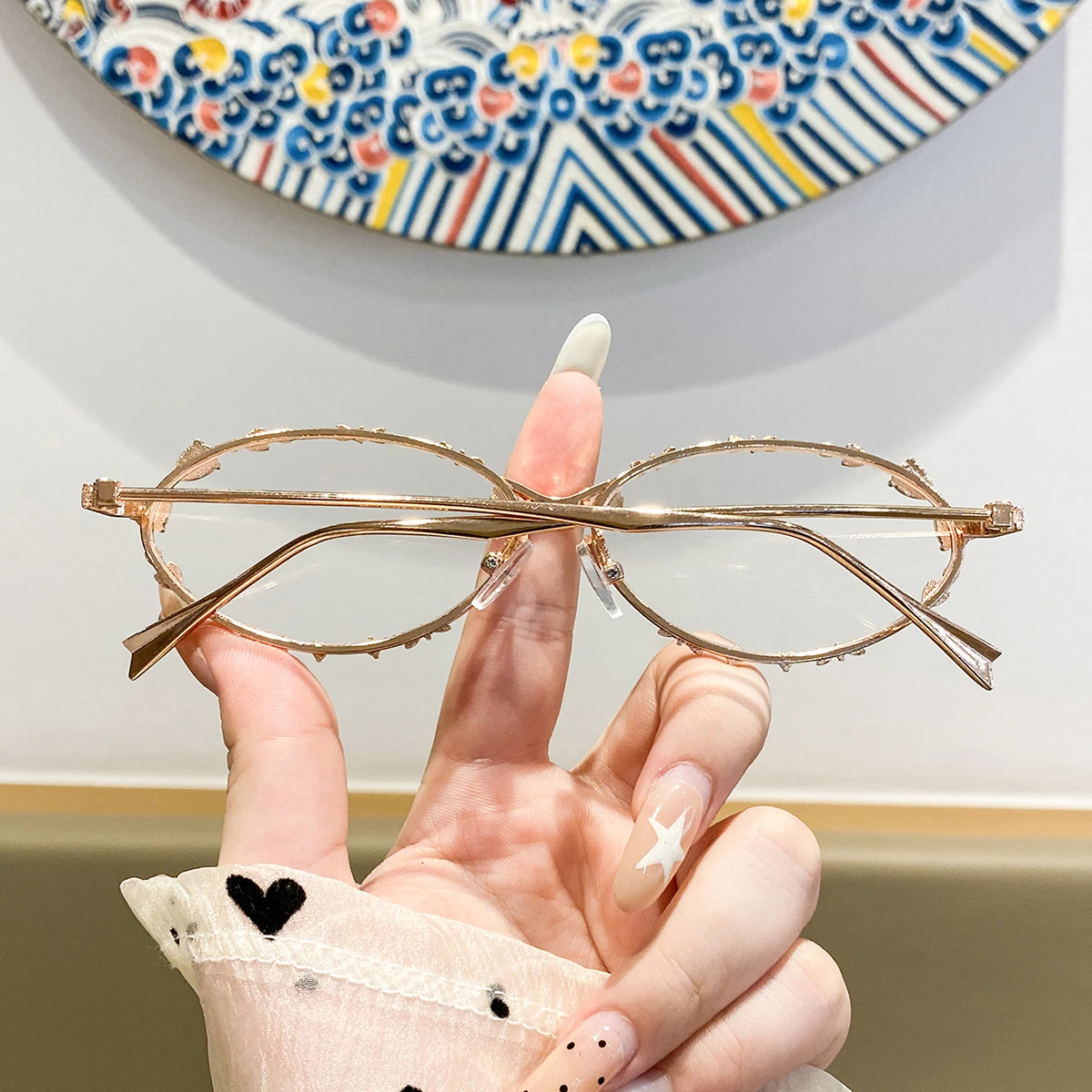 زوج واحد من نظارات نسائية بإطا - مراجعة Women'S Fashion Glasses Non Prescription وسعره