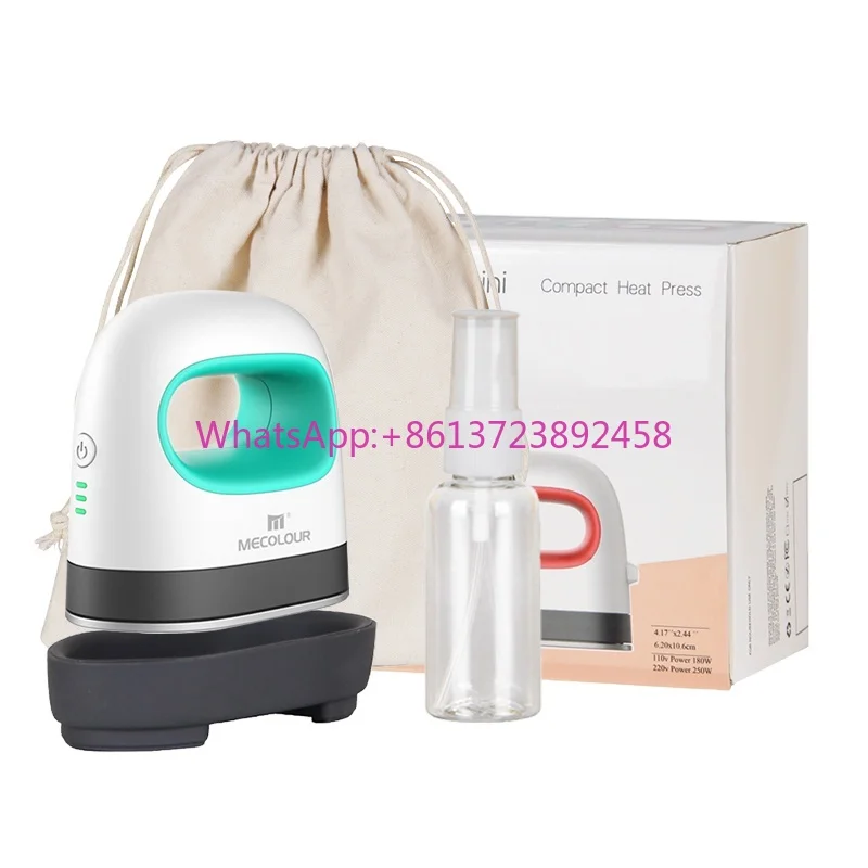 

Newest Portable Hobby Easy Press Mini Heat Press Machine Hand Held Iron Heat Press for Craft