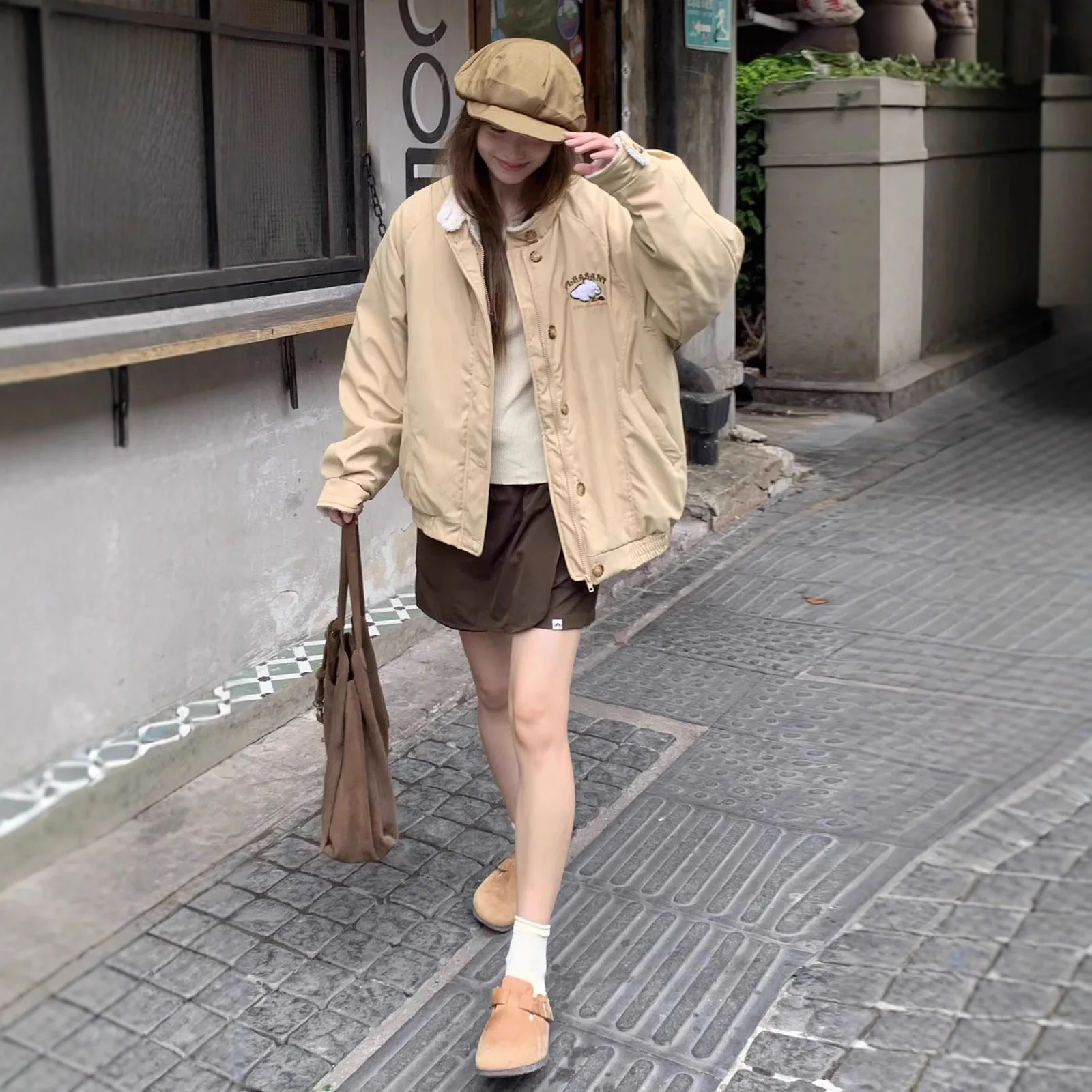 

Women's Winter 2025 New Korean Cotton Jacket Women's Fashion Thick Collar Cotton Jacket Women