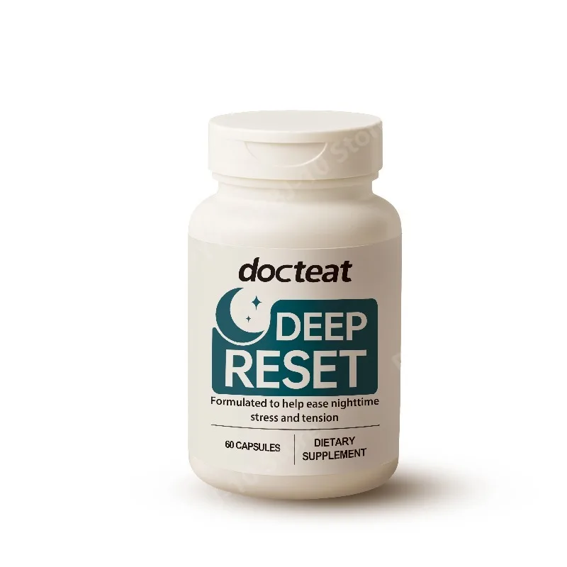 Evening Relaxation Capsules L-Theanine Supplement Daily Calm Support 60 Capsules