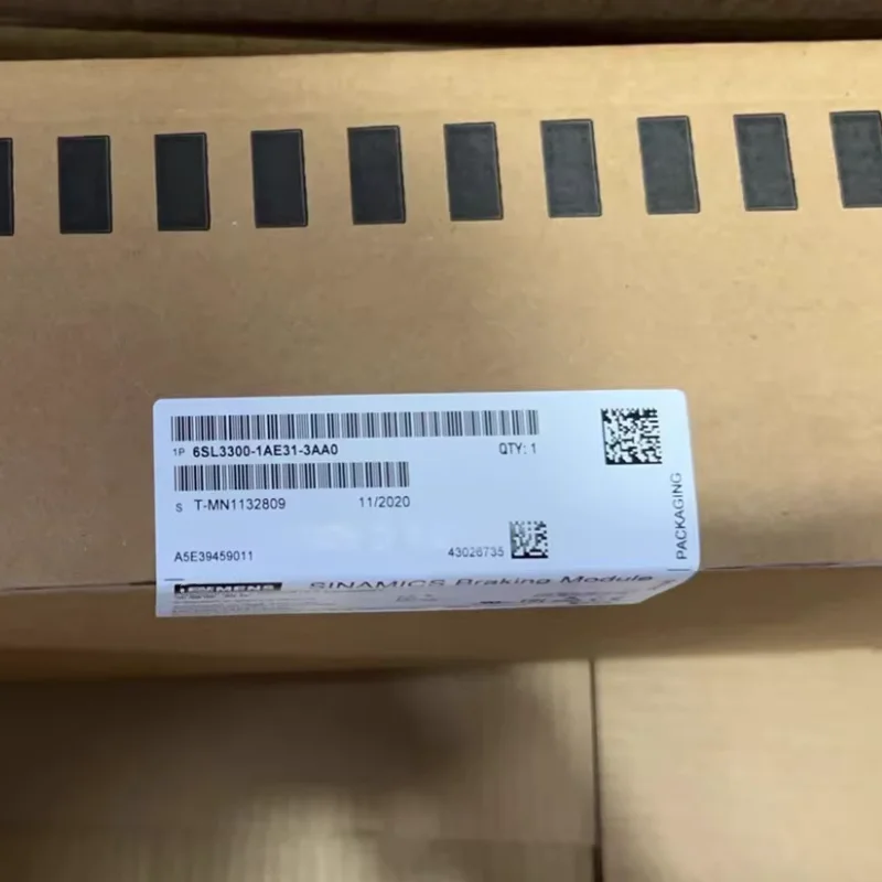 

New SINAMICS BRAKING MODULE 6SL3300-1AE31-3AA0 6SL3 300-1AE31-3AA0 In Box Expedited Shipping