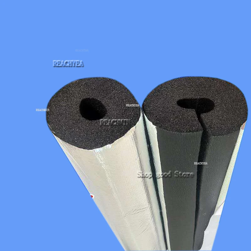 Rubber insulation cotton water pipe insulation sun protection anti-aging flame retardant anti-freeze opening self-adhesive tube