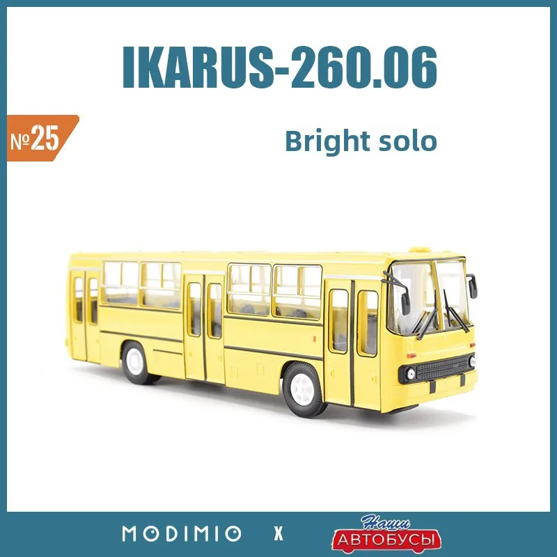 Modelo de Coche de Aleación a Escala 1:43, IKARUS-260.06, Furgoneta de Pasajeros, MDSB025-3