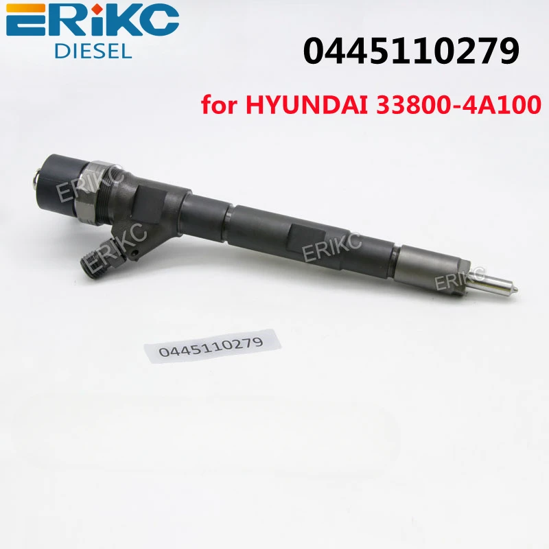 0445110186 Common Rail Fuel Injector 0445110279 0445110730 for HYUNDAI 33800-4A100