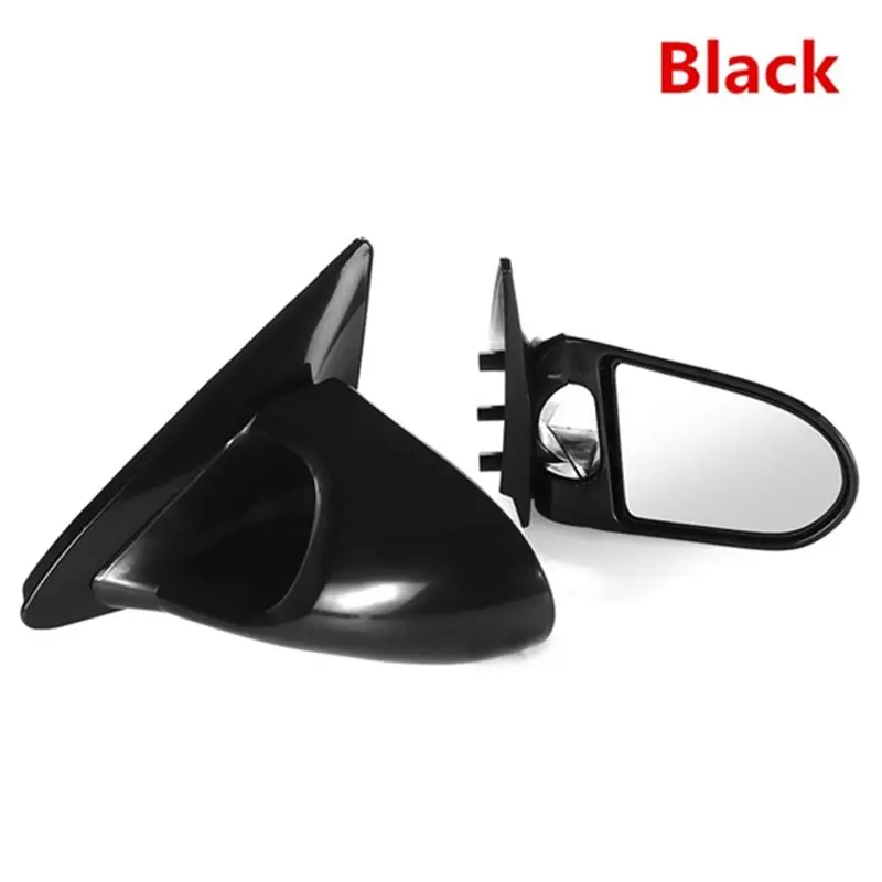 Superior-Car Door Rearview Mirror Side View Mirror Manual Adjustable For Civic EG 2 Door 1992-1995 view 2