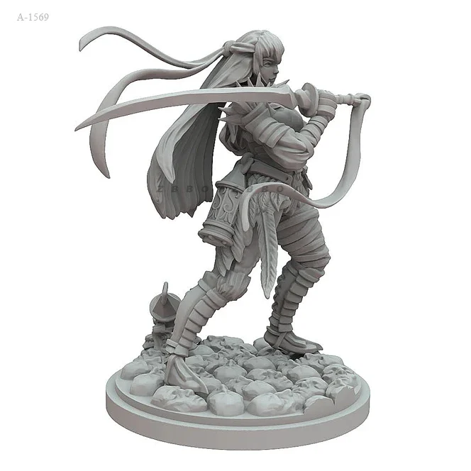 38mm Resin model kits figure beauty colorless and self-assembled A-1569B