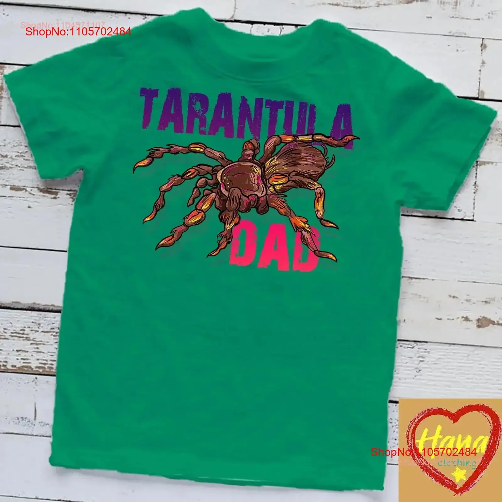 Colorful Tarantula Dad Spider Lover Tarantulas Owner s T shirt vintage Washed Versatile Stylish designer clothes Slightly