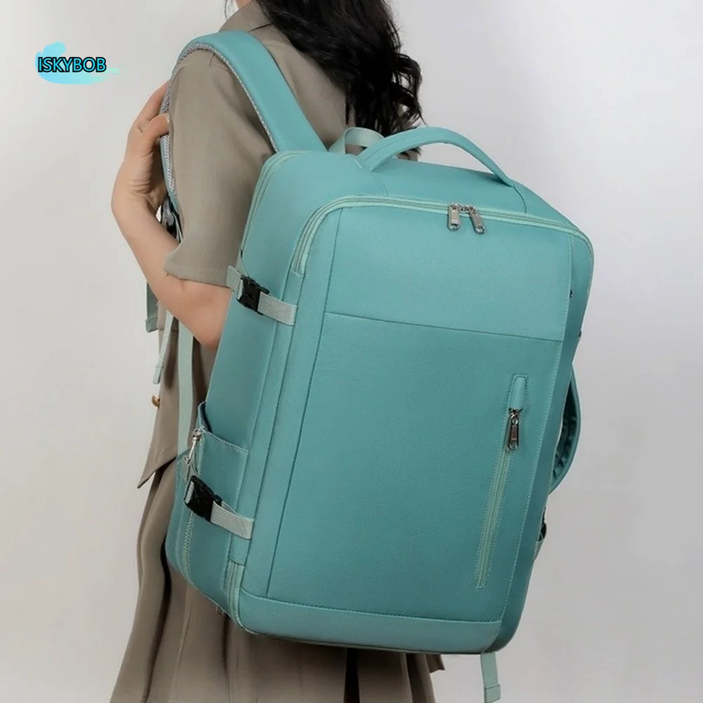 

Unisex Expandable Travel Backpack Oxford Anti-Theft Vacuum Travel Bags Large Capacity Multipocket Laptop Bag Business