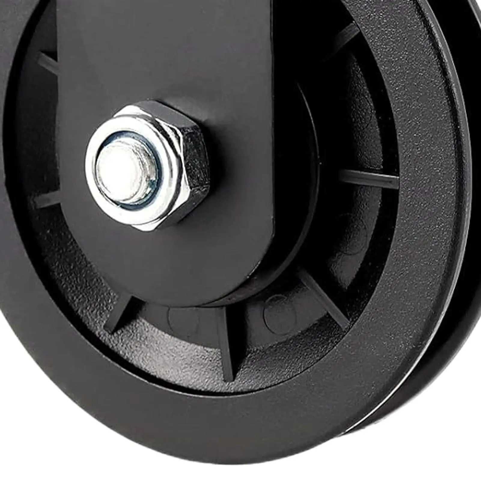 

2 шт., кабельный шкив для домашнего спортзала, вращение на 360 градусов, гладкое, бесшумное оборудование для фитнеса, проекты крепления «сделай сам», для кабельной машины для тренировок