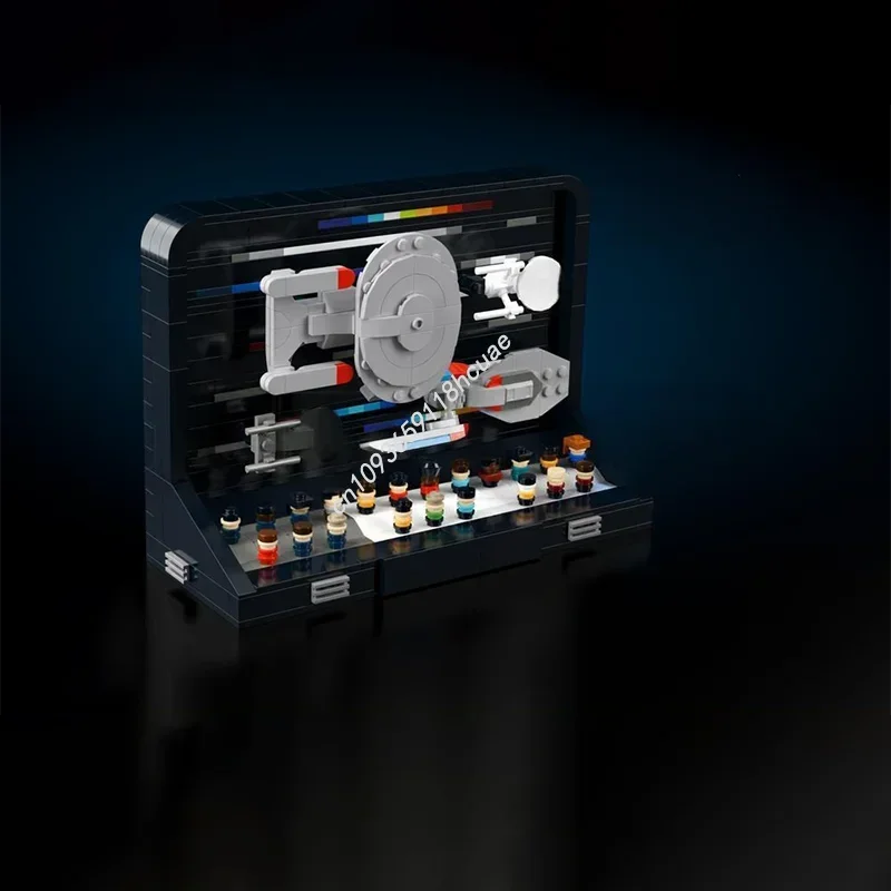 

597 шт., космическая серия, звездные пути, коллекция przedsiębiorstwa, модель Moc, строительные блоки, оригинальность, сборка, кирпичи, игрушки для детей и взрослых, подарки