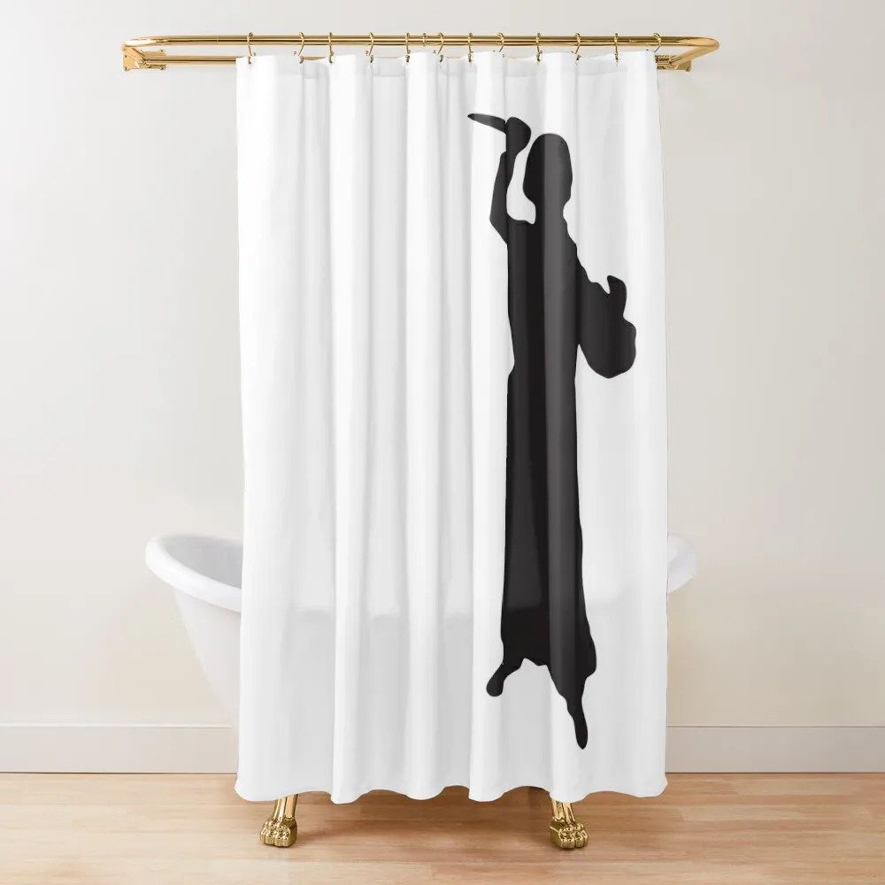

Psycho with Knife Silhouette ( Shower Curtain Bathroom Box Anime Bathroom Bathroom Decor Curtain