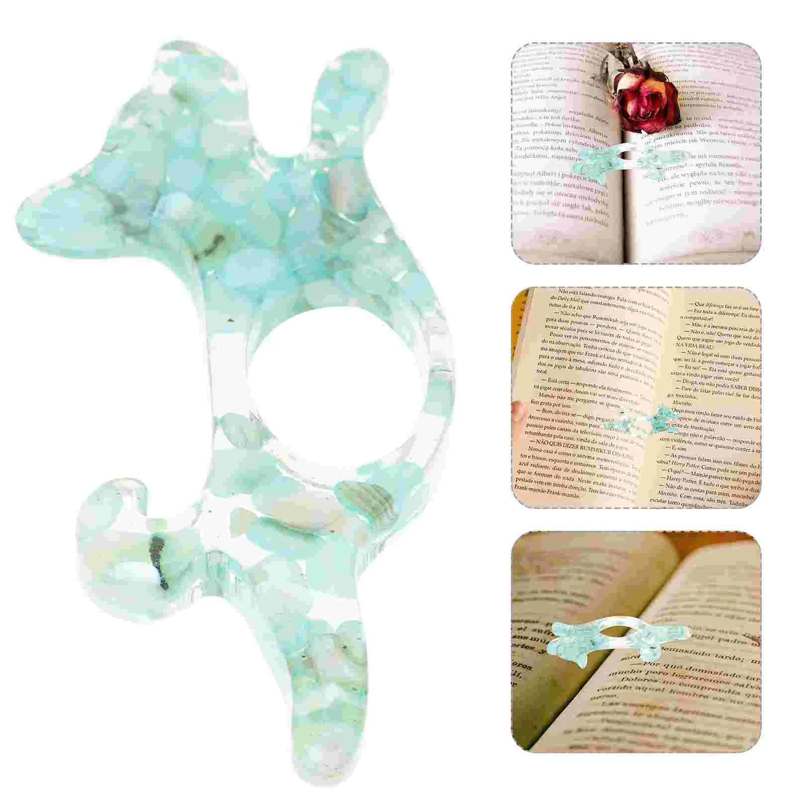 Puppy Ring Bookmark Page Holder Holders for Reading Spreader Bookmarks Household Thumb Support