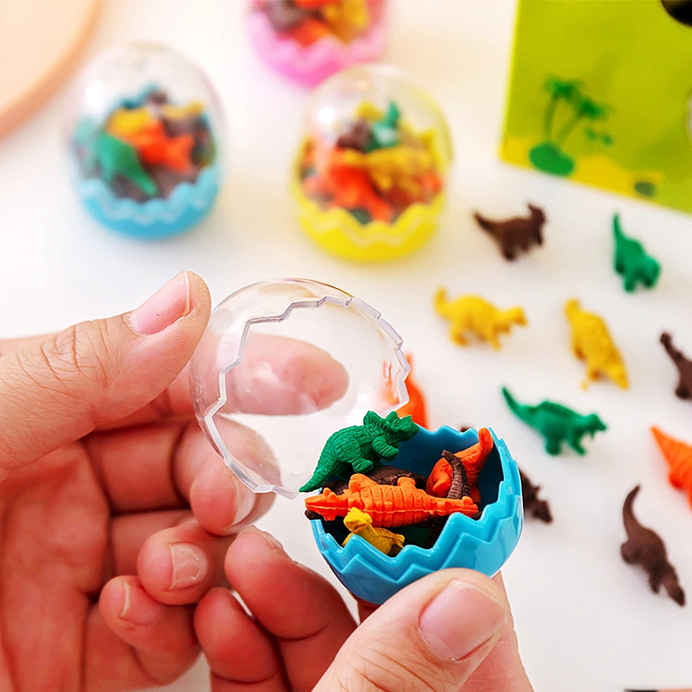 ديناصور البيض ممحاة للأطفال ، حفلة عيد ميلاد ، العودة إلى المدرسة هدية ، جوائز رياض الأطفال ، ضيوف الزفاف ، مكافآت هدية ، 5 قطعة