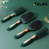 KLINA Scalp Massage Cushion Hair Brush 1