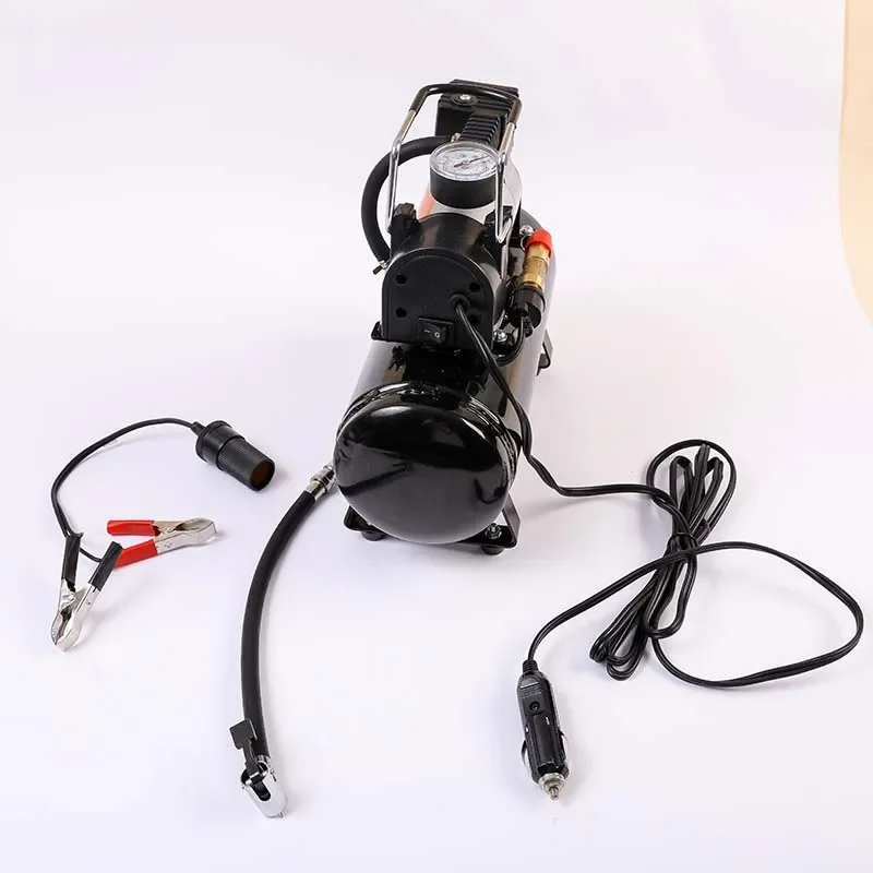 for 3L/4L 12V 220V Air Compressor Car Tire Inflator Pump Portable Silent Oil-Free Air Compressor