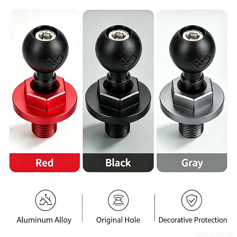 For YAMAHA YZF-R3 CNC Multi-functional Navigation Base Mobile Phone Moun Action Camera Dashboard Camera Bracket  Center screw