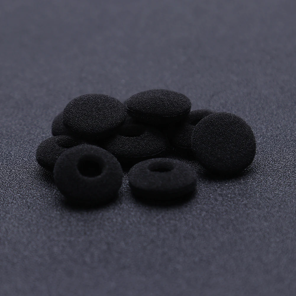 10pcs Wireless Headset Earpads Soft Sponge Earbuds Ear Sleeve Cover Replace Earphone Accessories for MP3 MP4 6x4x2cm