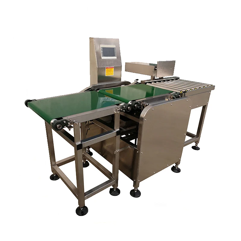 Potato Weight Checking Machine For Vegetable Online Checkweigher