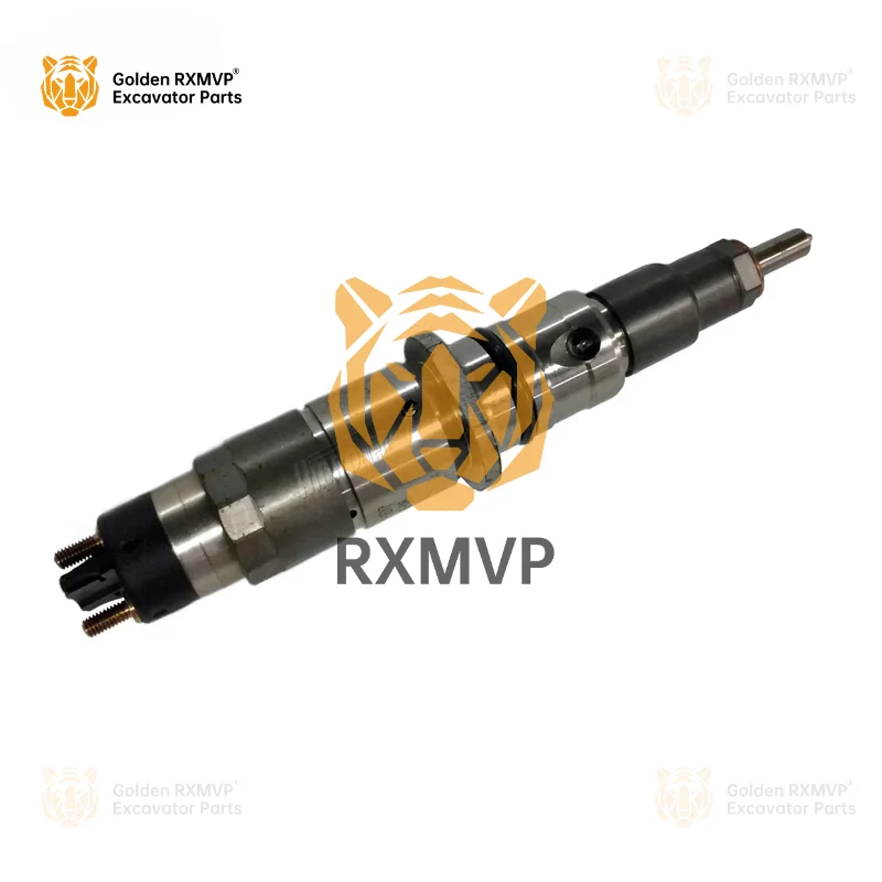 For Komatsu Pc200 Pc200-8 Diesel Fuel Nozzle 0445120231 6d107 Common Rail Injector 0 445 120 231 6754-11-3011  Excavator