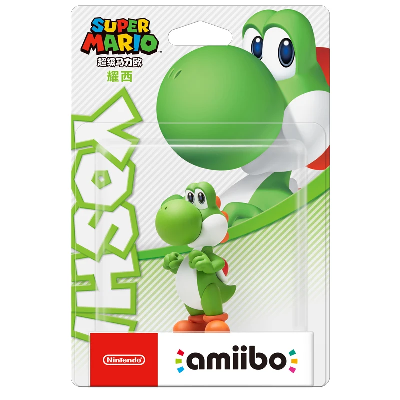 Оригинальные фигурки Nintendo Switch Amiibo Super Mario - Yoshi