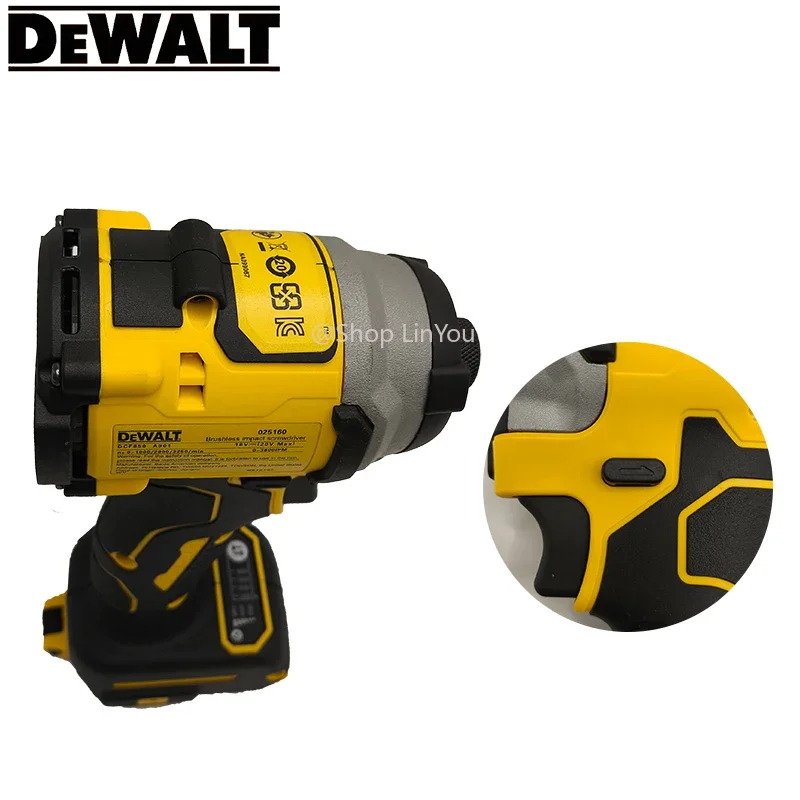 ديوالت DCD850 مثقاب كهربائي لاسلكي بدون فرشاة 20 فولت مفك براغي قابل لإعادة الشحن متعدد الوظائف أداة يدوية آلة عارية #4