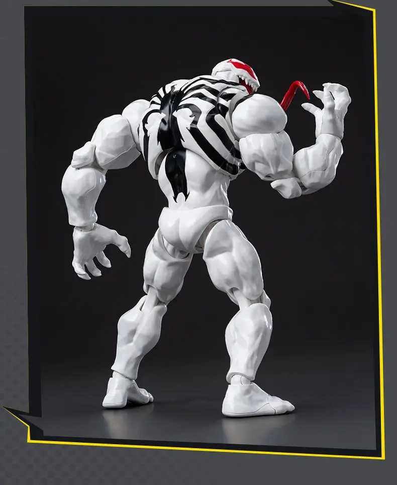 BLOKEES Deadpool Wolverine X-Men Logan Winston Wilson Spiderman Venom Captain America Actionfiguren mit Beweglichen Gelenken Spielzeug Geschenke – Detail 34