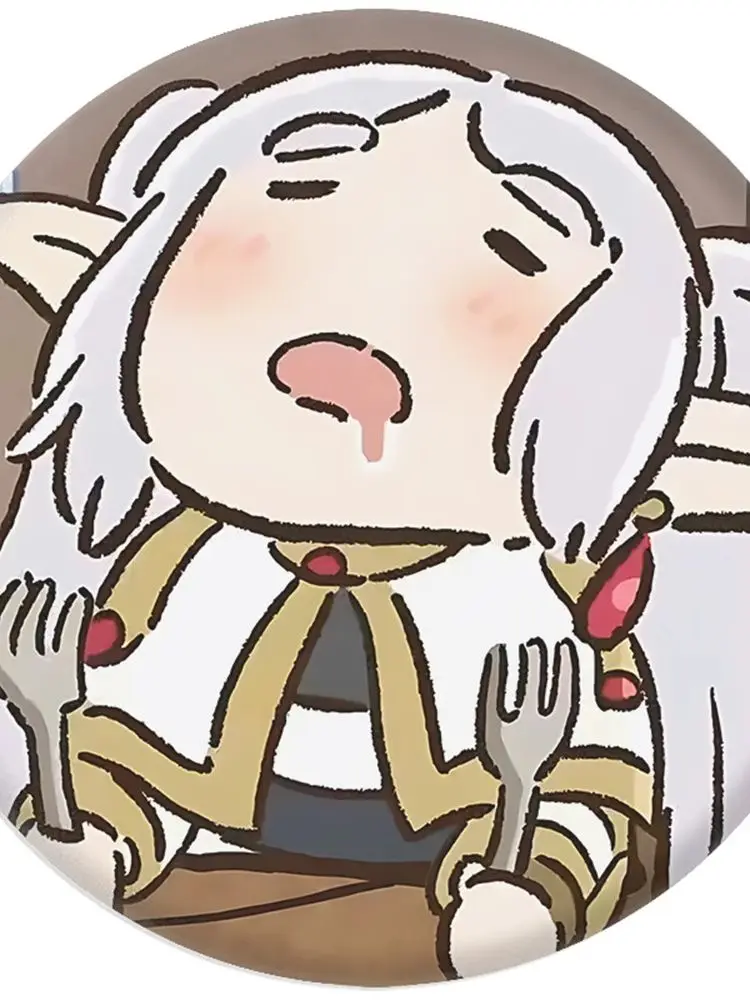 Anime Frieren: au-delà du fin du voyage Frieren Eisen Cosplay Badge broche SPTE fer blanc broche accessoire