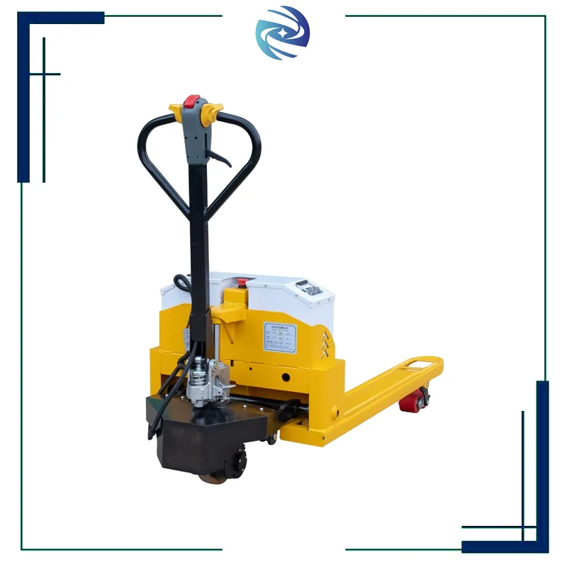 

2T 550 48V 20A Medium Duty Operation Small Mini Semi Electric Battery Type Pallet Truck Small For Warehouses And Factories