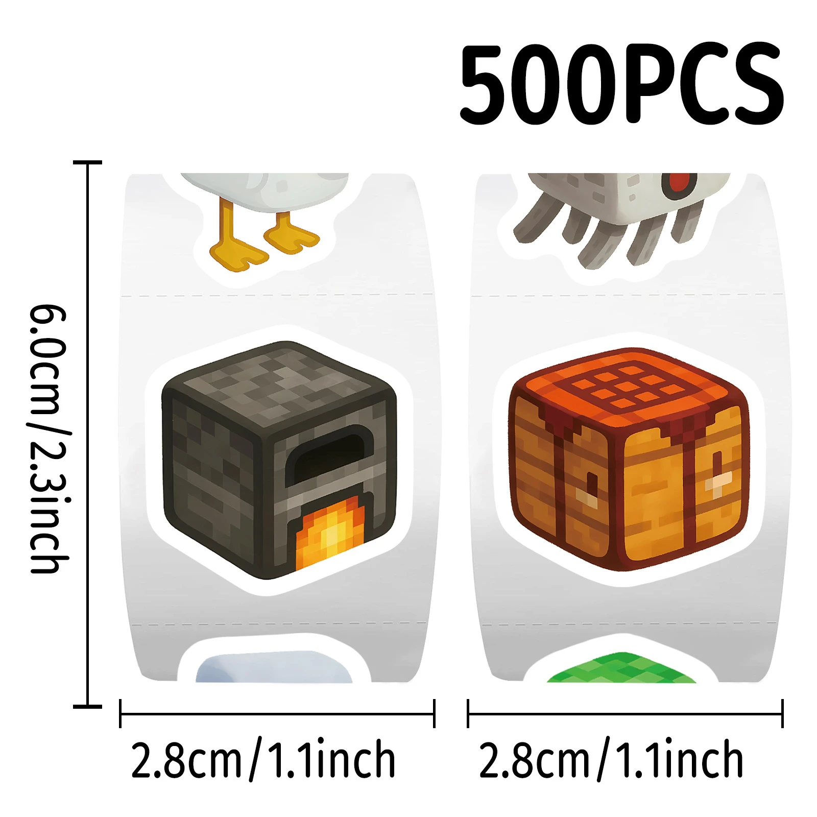 500pcs/Roll Minecrafted Cartoo - Laptop Accessories & Repair Jagtap Dairy Pimple Nilakh Pimpri Chinchwad Maharashtra review and price