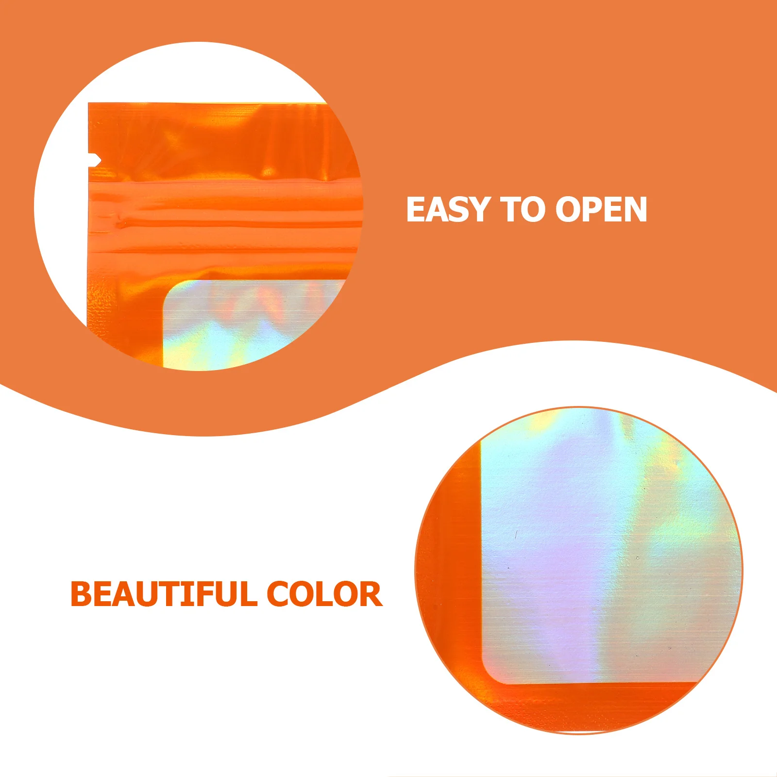 

100pcs Colorful Gift Packaging Resealable Storage For Jewelry Earrings Necklaces Charms Beads Plastic Bags Reusable