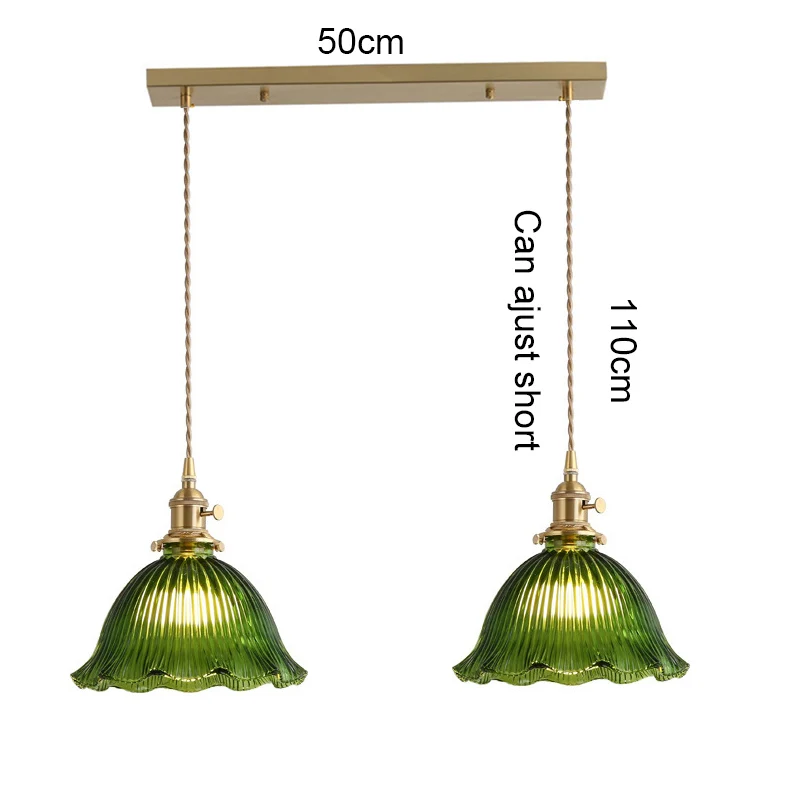 Moderne Glazen Hanger Licht Eetkamer Retro Kroonluchter Creatief Hangend Licht Transparante Lampenkap Voor Restaurant Lamp Plafond hanglamp keuken hanglampen eetkamer vintage verlichting goud glas