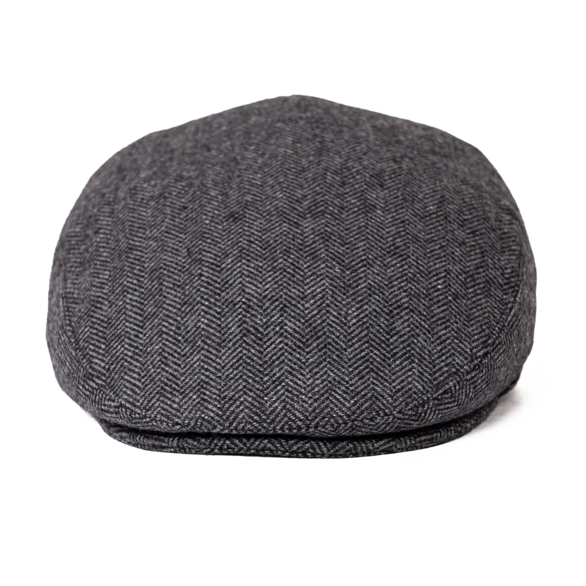 JANGOUL Driving Flat Caps Men Herringbone Wool Blend Fall Newsboy Caps for Male Hats with Button Front Gatsby Ivy Golf Hat