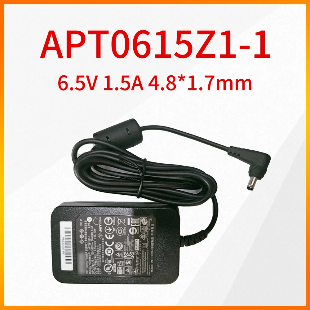 

Original APT0615Z1-1 6.5V 1.5A 4.8*1.7mm 10W Power Adapter For EPSON LW-K400 LW-400 Charger